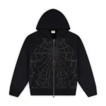 Garms 84K Zip Up Hoodie Black (6)