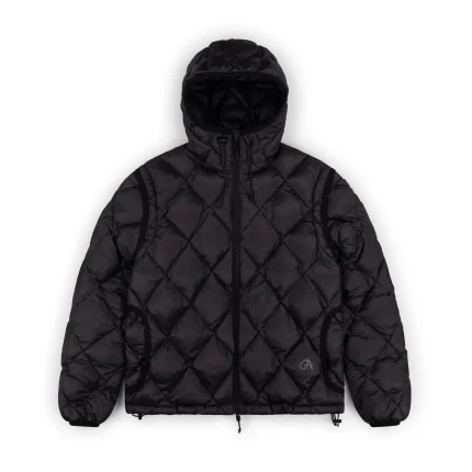 Garms Affiliated Hybrid Down Jacket Black (1)