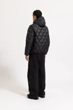 Garms Affiliated Hybrid Down Jacket Black (6)