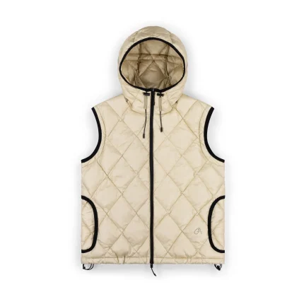 Garms Affiliated Hybrid Down Jacket Cream (11)