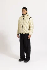 Garms Affiliated Hybrid Down Jacket Cream (7)