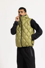 Garms Affiliated Hybrid Down Jacket Sage (8)