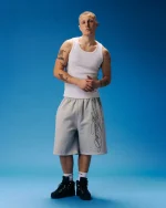 Garms Affiliated Overline Shorts Grey (6)