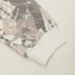 Garms Affiliated Reach Camo Waffle Longsleeve Cream (2)