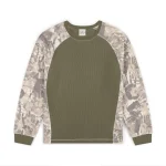 Garms Affiliated Reach Camo Waffle Longsleeve Green (1)