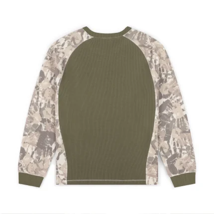 Garms Affiliated Reach Camo Waffle Longsleeve Green (7)