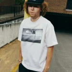 Garms Affiliated Reflection T Shirt White (1)