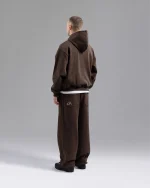 Garms Affiliated Signature Hoodie Brown (3)