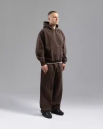 Garms Affiliated Signature Hoodie Brown (4)