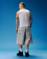 Garms Affiliated Signature Jogger Shorts Grey (5)