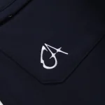 Garms Affiliated Signature Uncuffed Jogger Navy (2)