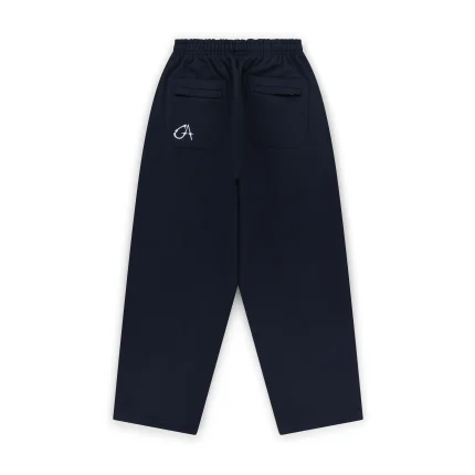 Garms Affiliated Signature Uncuffed Jogger Navy (7)