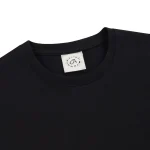 Garms Affiliated Signature Weave T Shirt Black (2)