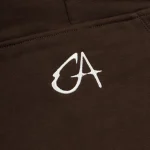 Garms Affiliated Signature Zip Up Hoodie Brown (2)