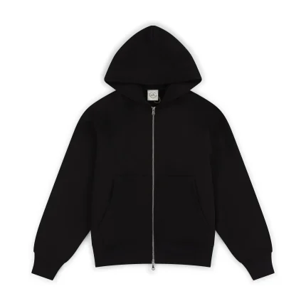 Garms Affiliated Signature Zip up Hoodie Black (6)