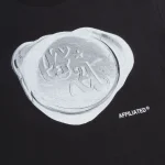 Garms Affiliated Stamp T Shirt Black (3)