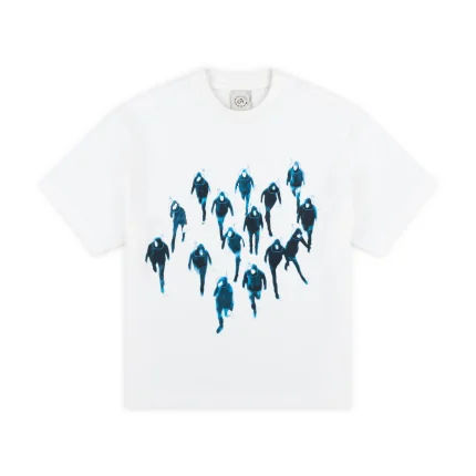 Garms Affiliated Surveillance T Shirt White (6)