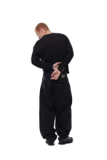 Garms Affiliated Waffle Longsleeve Black (5)