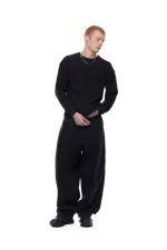 Garms Affiliated Waffle Longsleeve Black (6)