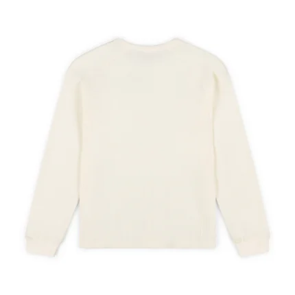 Garms Affiliated Waffle Longsleeve Cream (6)