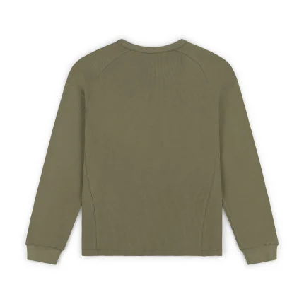Garms Affiliated Waffle Longsleeve Sage (7)