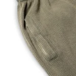 Garms Affiliated Waffle Uncuffed Jogger Dust Olive (1)
