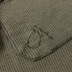 Garms Affiliated Waffle Uncuffed Jogger Dust Olive (2)