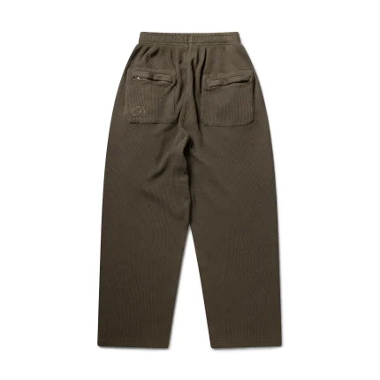 Garms Affiliated Waffle Uncuffed Jogger Oxide Brown (5)