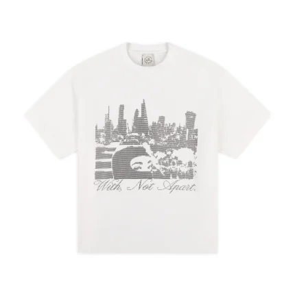 Garms Affiliated With, Not Apart T Shirt White (1)