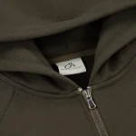 Garms Overline Hoodie Olive (2)