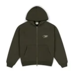 Garms Overline Hoodie Olive (5)