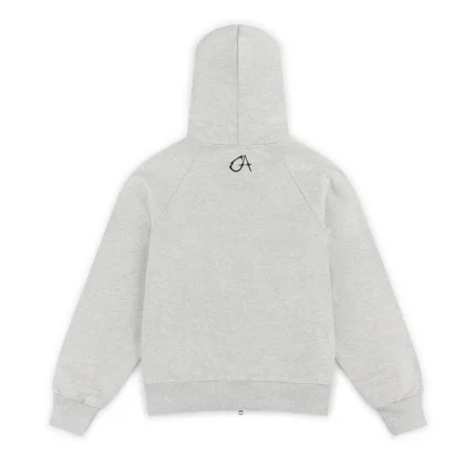 Garms Signature Zip up Hoodie Grey (8)