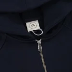 Garms Signature Zip up Hoodie Navy (2)