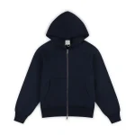 Garms Signature Zip up Hoodie Navy (6)
