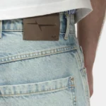 Garms Affiliated Denim Shorts Blue Wash (4)