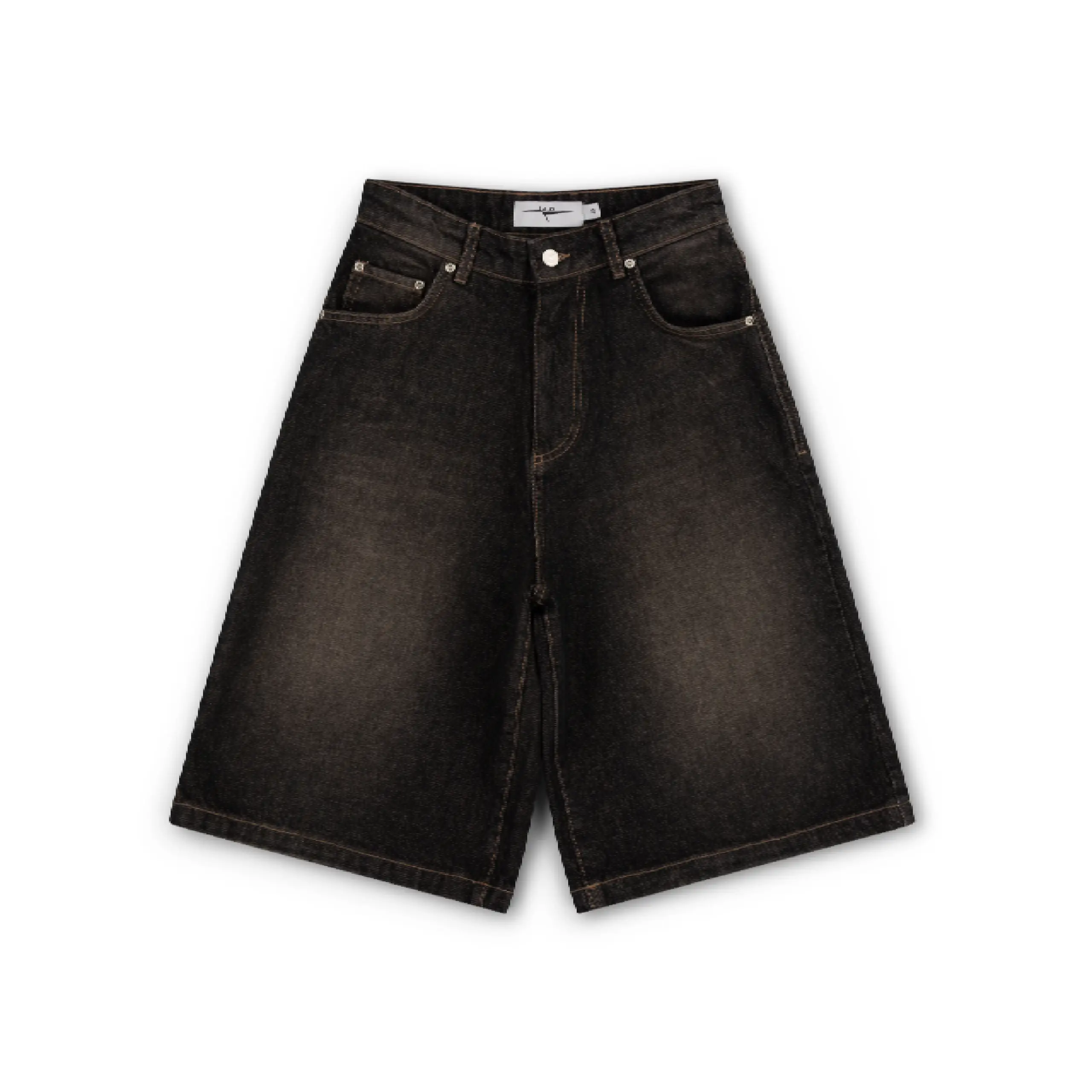 Garms Affiliated Denim Shorts Smoked Earth (1) Garms Affiliated Denim Shorts Smoked Earth (1)