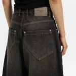 Garms Affiliated Denim Shorts Smoked Earth (5)
