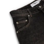 Garms Affiliated Denim Shorts Smoked Earth (7)