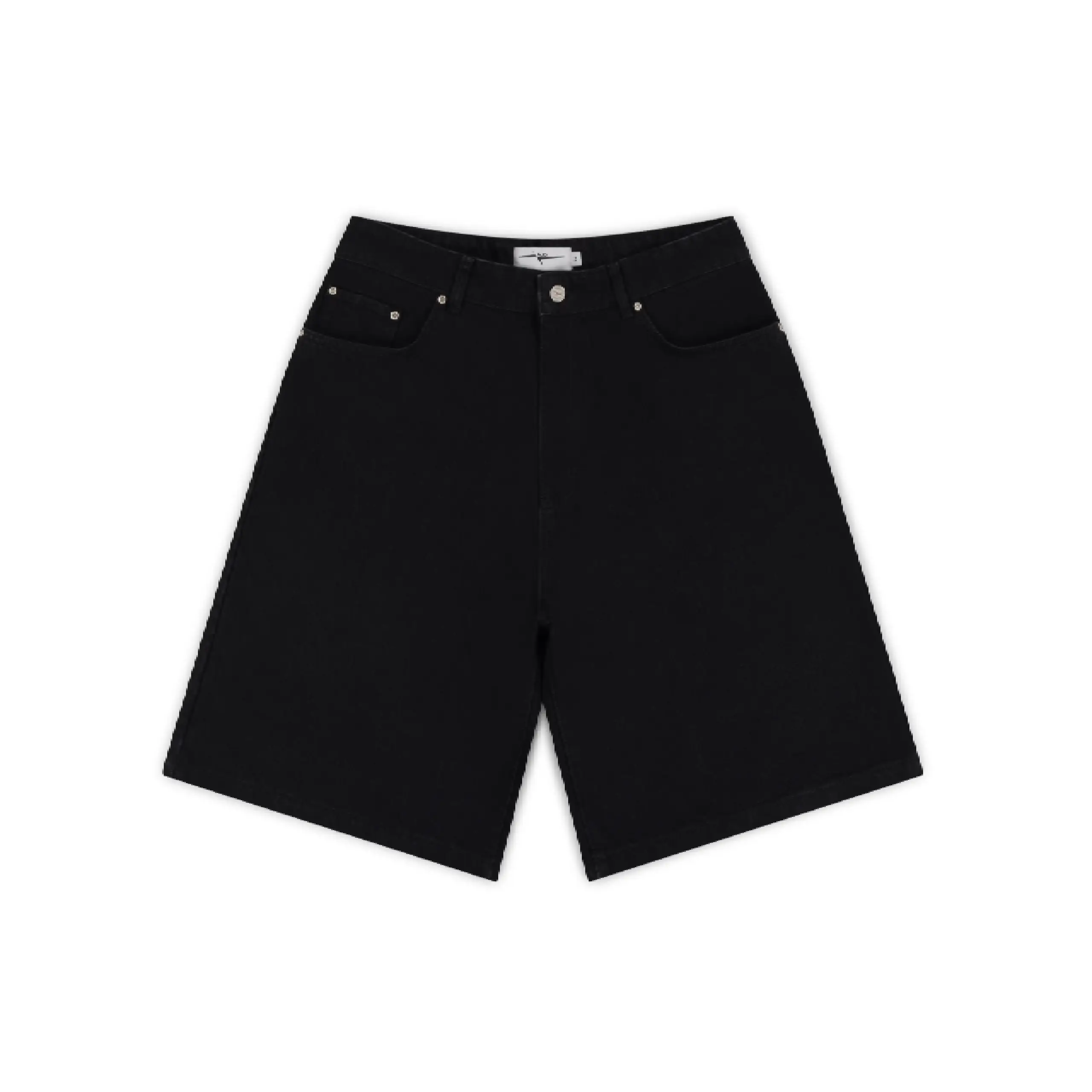 Garms Affiliated Denim Shorts True Black (1) Garms Affiliated Denim Shorts True Black (1)