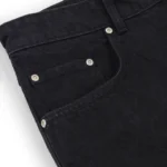 Garms Affiliated Denim Shorts True Black (3)