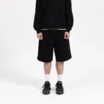 Garms Affiliated Drift Jogger Shorts True Black (2)