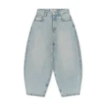 Garms Affiliated Relaxed Denim Jeans Sun Bleached Blue (1)