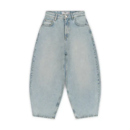 Garms Affiliated Relaxed Denim Jeans Sun Bleached Blue (1)
