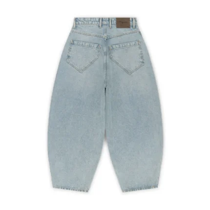 Garms Affiliated Relaxed Denim Jeans Sun Bleached Blue (8)