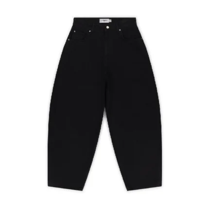 Garms Affiliated Relaxed Denim Jeans True Black (1)