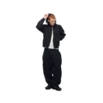 Garms Affiliated Signature Cuffed Joggers Vintage Black (2)
