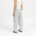 Garms Affiliated Signature Uncuffed Joggers Grey Marl (2)