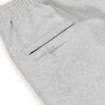 Garms Affiliated Signature Uncuffed Joggers Grey Marl (4)