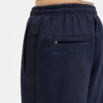 Garms Affiliated Signature Uncuffed Joggers Navy (3)