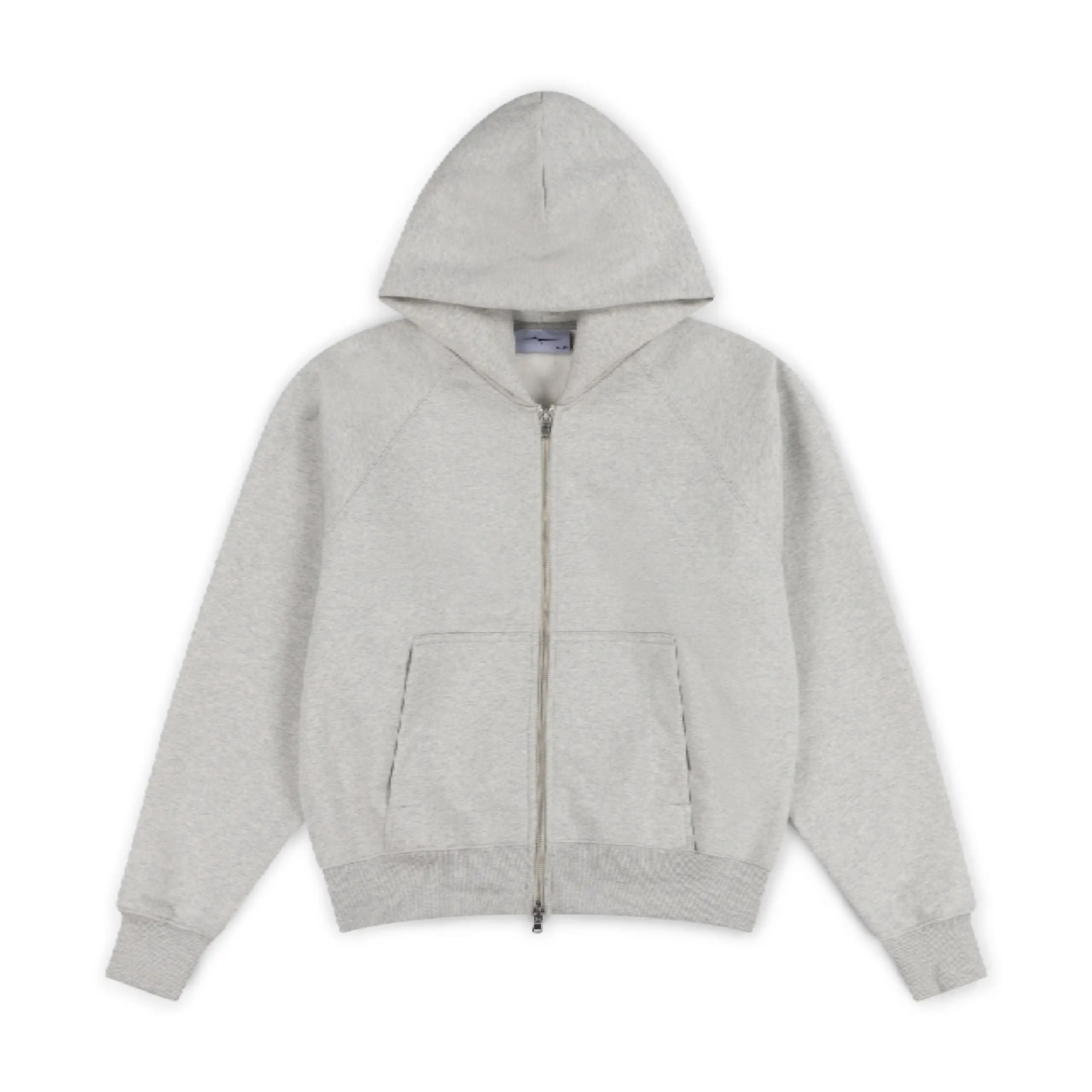 Garms Affiliated Signature Zip up Hoodie Grey Marl (1) Garms Affiliated Signature Zip up Hoodie Grey Marl (1)